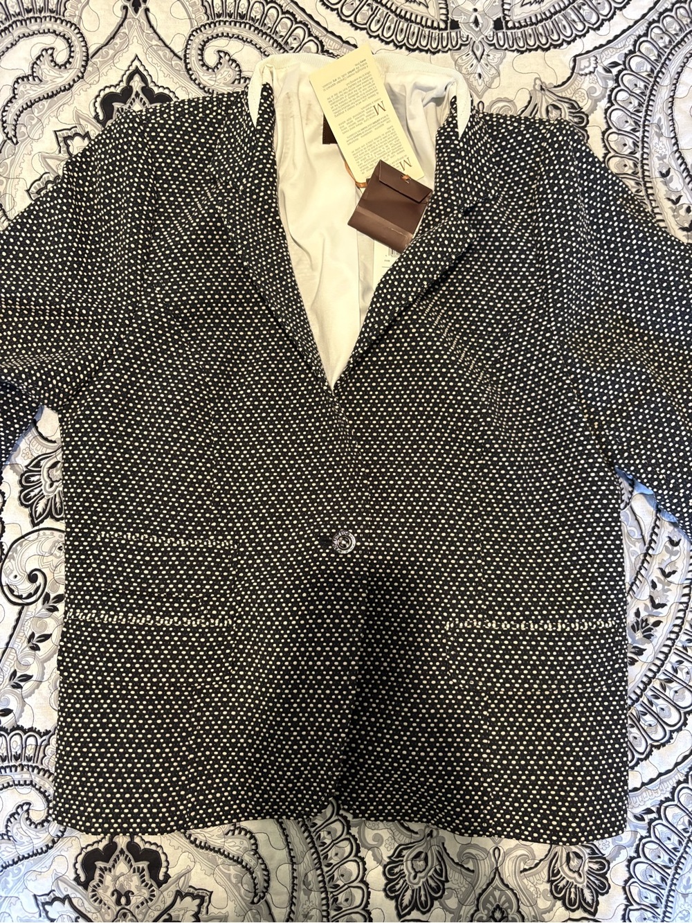 Melanie Lyne Woven Textured Blazer